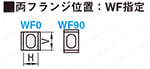 ブロックパンチ-WPC処理-シャンク（取付部）形状 両フランジ 