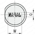 超精級刻印付ストレートエジェクタピン -ハイス鋼SKH51/全長指定,軸径･全長指定タイプ-:関連画像