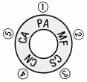 PL面交換タイプ用アウトサイドリング 