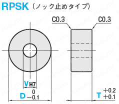 ワッシャ(断熱用) / (ライザーパッド) 