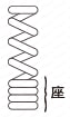 耐熱用丸線コイルスプリング -WHH(35％タワミ)- 