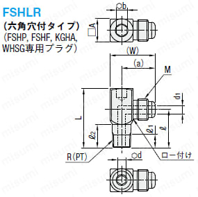 高温ホース専用プラグ(WHSG・FSHP･FSHF･KGHA専用プラグ):関連画像