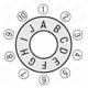 PL面交換タイプ用アウトサイドリング （外周テーパタイプ） 