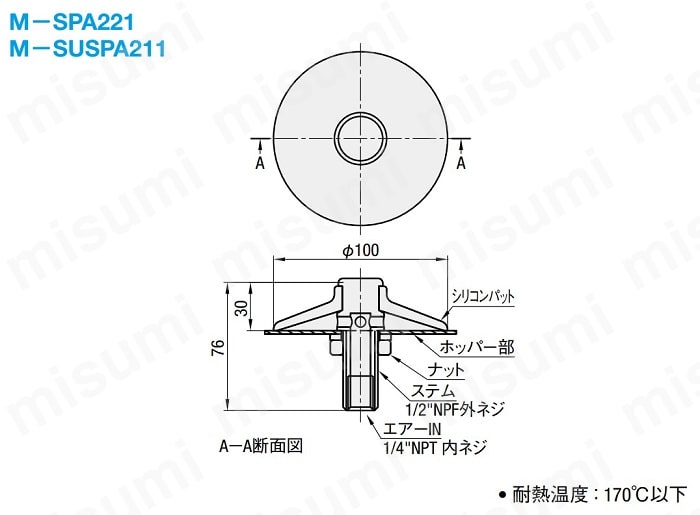 【正規品直輸入】 | エアー式振動パッド ミスミ MISUMI(ミスミ) | バス・洗面所用品