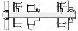Rotary Shaft - One End Stepped, One End Threaded: Related Image