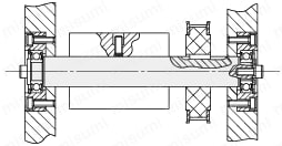 Rotary Shaft - Both Ends Stepped and Tapped: Related Image