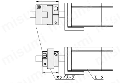 カップリング　超ショートオルダム形クランピングタイプ:関連画像