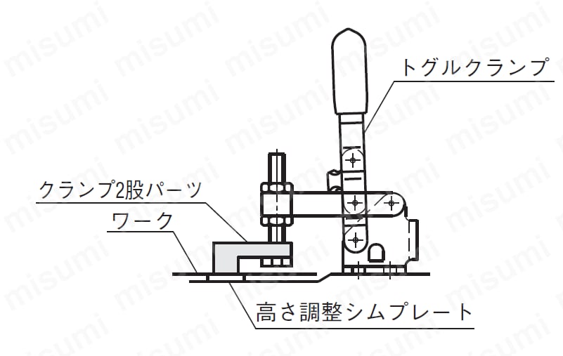 クランプ２股パーツ:関連画像