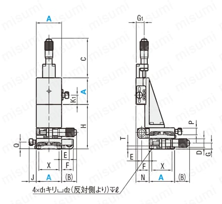 高速 割引 2024 東日本 高精度】XYZ軸 リニアボール マイクロメータヘッド/送りねじ その他