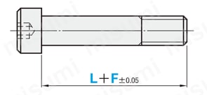 外ネジ式ストリッパボルト　フリー指定タイプ-軸径公差g6・h7-:関連画像