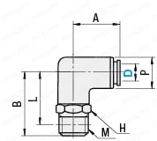 All Stainless Steel One-Touch Couplings - Male Elbows: Related Image