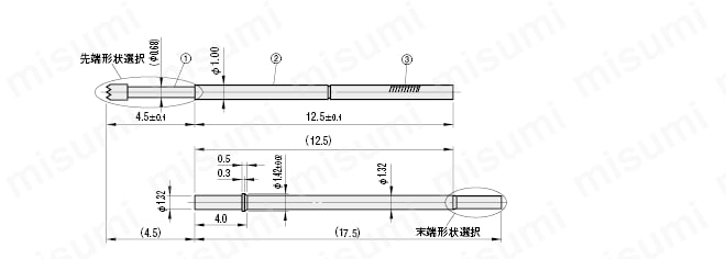 コンタクトプローブ　ＮＰ４５Ｓ３ＳＦシリーズ:関連画像
