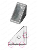 5シリーズ（溝幅6mm） -1列溝用- カバー付ブラケット 関連画像2_類似商品