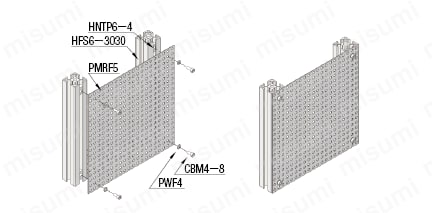 防塵ゴム 角型 10×5mm 白色 100m 1巻 TM-340W-2-