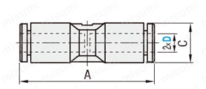 One-Touch Couplings - Union Straight