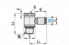 ワンタッチ継手　ターンエルボユニオン:関連画像