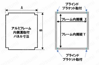 後入れパネルホールド用クランプ  関連画像1_厚さ