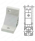 8シリーズ（溝幅10mm）-1列溝用-押出厚型ブラケット（直角加工タイプ）  関連画像4_類似商品