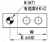 受駒（横勾配） -２穴タイプ-:関連画像
