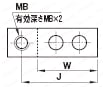 受駒（２勾配） -２穴タイプ-:関連画像