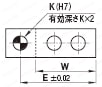 受駒（２勾配） -２穴タイプ-:関連画像