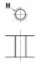 Receiving Piece (Flat) - 2 Dowel Holes and 2 Through Holes Type: Related Image