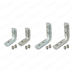 8シリーズ（溝幅10mm） 40・80角アルミフレーム用後入れブラインドブラケット 関連画像3_製品比較情報