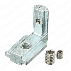 8シリーズ（溝幅10mm） 40・80角アルミフレーム用後入れブラインドブラケット 関連画像4_製品比較情報