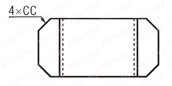 [Clean & Pack]Sheet Metal Mounting Plates / Brackets - Convex Bent Type, BLUFS