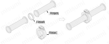 [Clean & Pack]Fittings for Vacuum Plumbing - NW Blind Flanged: Related Image