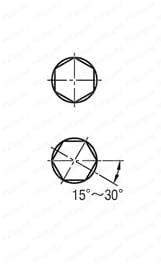 【クリーン洗浄品】ステンレス管用継手　両口チーズユニオン：関連画像