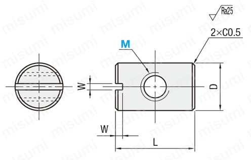 [Clean & Pack]Cylindrical Nuts: Related Image