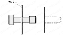 【クリーン洗浄品】カバーボルト六角穴付ボルトタイプナイロンワッシャ付:関連画像