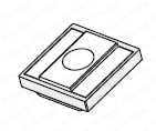 【クリーン洗浄品】５シリーズ（溝幅６ｍｍ）用　アルミフレーム用滑り止め一体ナット:関連画像