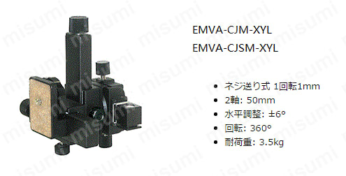 取付冶具（カメラ用、2方向調整）:関連画像