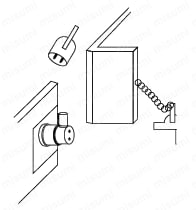 インターロックプラグ　１回路・２回路　２分割・３分割タイプ 使用例