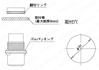 インターロックプラグ　１回路・２回路　２分割・３分割タイプ 取付方法SPT-11, SPT-11-H, MSPT-22