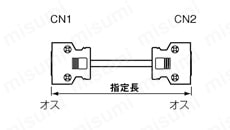 IEEE1284ハーフピッチ（MDR）コネクタ付ケーブル 多機能フードタイプ