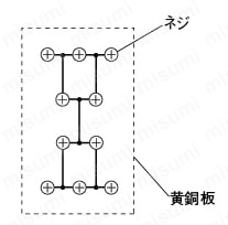 コモン端子台　省スペース　1対9 (5台入り）:関連画像