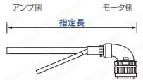 パナソニック MINAS A6/A5シリーズ用 モータケーブル:関連画像