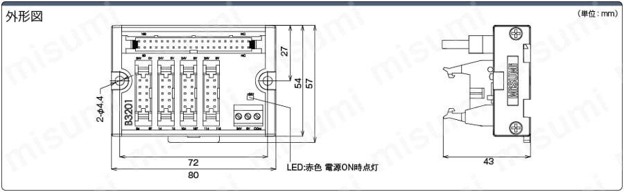 中継用分岐ターミナル　（40芯⇒10芯4分岐）:関連画像