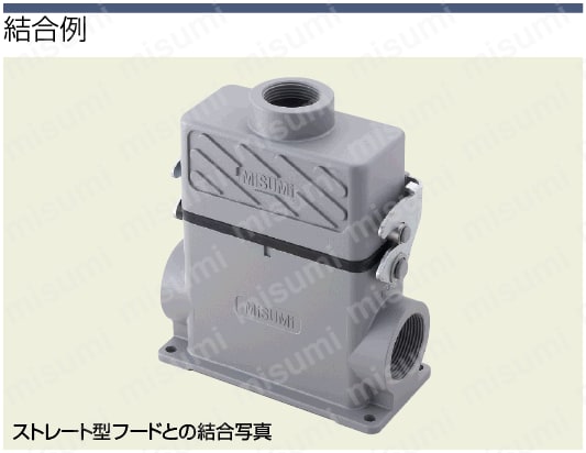 ミスミ防水１レバー式台座（中継固定用）:関連画像