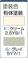 塗装パネル分割カバー型　スチール:関連画像