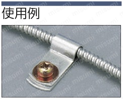 ケーブルクリップ（ステンレス製）:関連画像