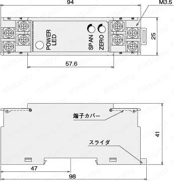 信号変換器（交流電圧・交流電流変換器）:関連画像
