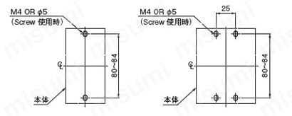分電盤用漏電ブレーカ 外形図6