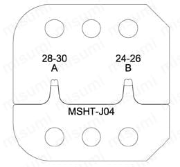 ブランドバッグ 人気ランキング2024 MSHT-J04 | PHコネクタ オリジナル手動圧着工具 | ミスミ 圧着工具、ハンドプレス機
