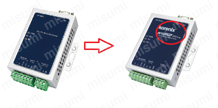 PNICI-MS101-R | 自動ボーレート検知・アルミニウム製 RS232 PNICI-MS101-R | 自動ボーレート検知・アルミニウム製 RS232