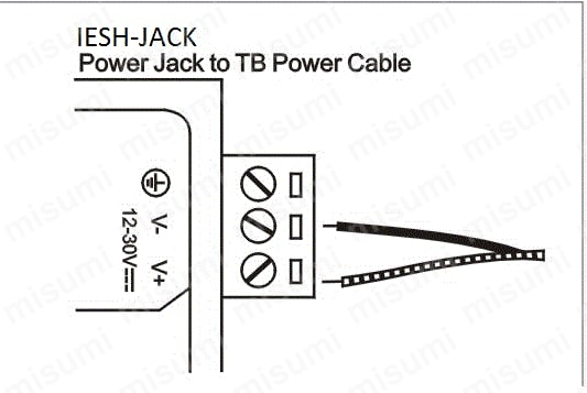 ハブ用端子⇒電源ジャック:関連画像