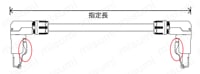 CC-Link IE, EtherCAT対応 CAT5e STP (単線・より線・二重シールド) 自由長 LANケーブル 関連画像